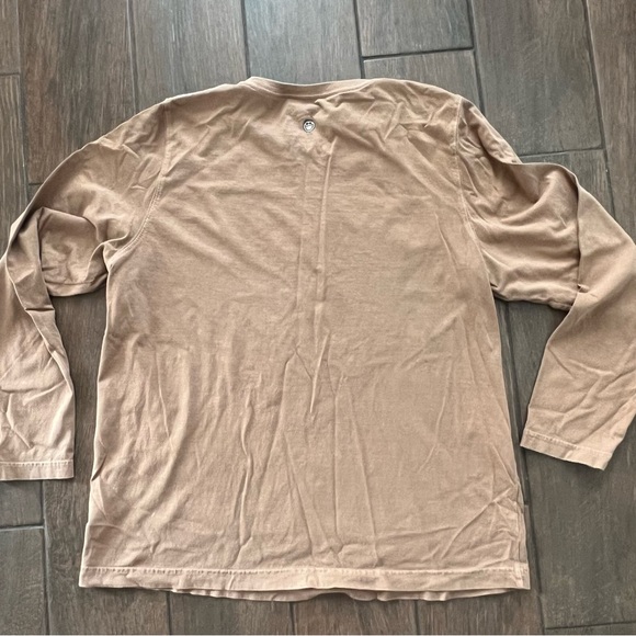 Life is Good Long Sleeve Crusher Women's T Shirt size XL Brown - Picture 7 of 8